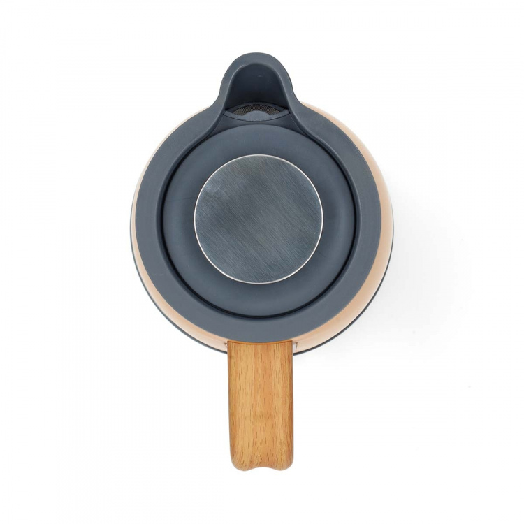 Nedis Electric Kettle | 1.7 l | Soft-Touch | Orange | Rotatable 360 degrees | Concealed heating element | Strix® controller | Boil-dry protection