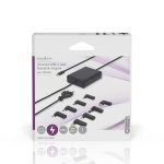 Nedis Notebook Adapter | 100 W | 5 / 9 / 12 / 15 / 20 V DC | 3.0 / 5.0 A | Used for: Notebook / Smartphone / Tablet | Euro / Type-C (CEE 7/16) Nedis Notebook Adapter | 100 W | 5 / 9 / 12 / 15 / 20 V DC | 3.0 / 5.0 A | Used for: Notebook / Smartphone / Tablet | Euro / Type-C (CEE 7/16)