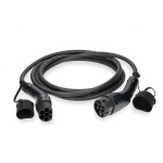 Nedis Electric Vehicle Cable | Cable Type 2 | 32 A | 22000 W | 3-Phases | 5.00 m | Black | Gift Box