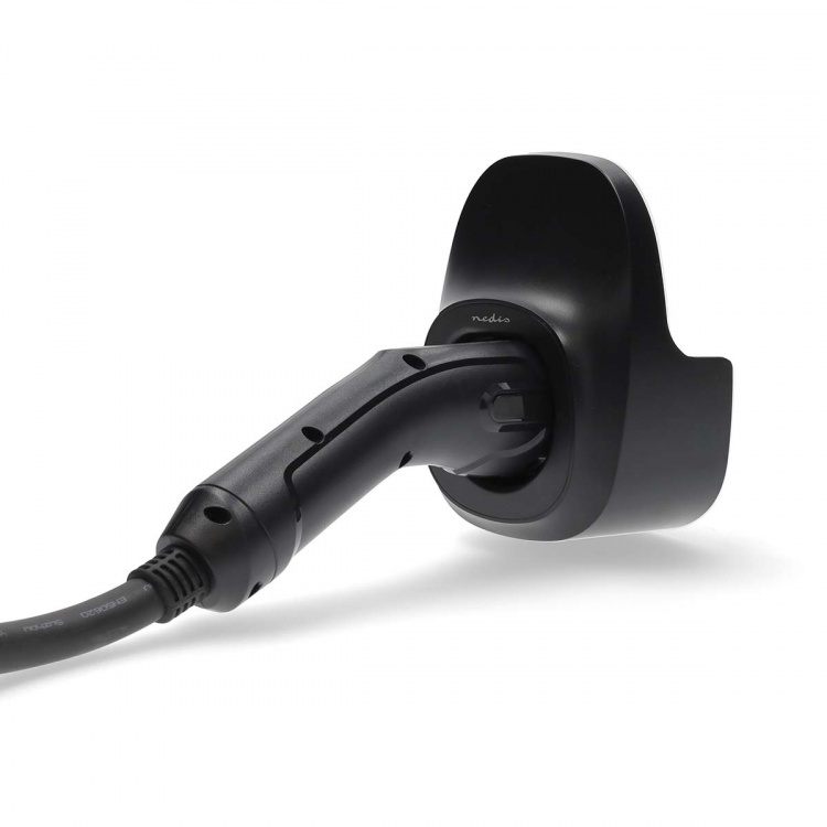 Nedis Electric Vehicle Accessories | Storage & Organising | Cable Holder | Black | Polycarbonate