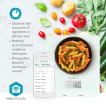 Nedis Kitchen Scales | Digital | Glass / Plastic | White