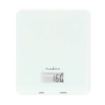 Nedis Kitchen Scales | Digital | Glass / Plastic | White