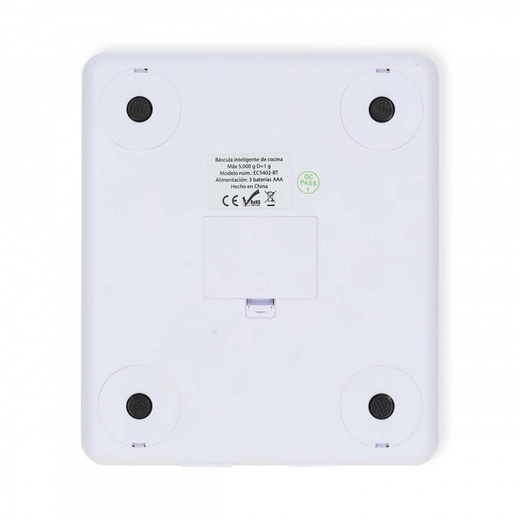 Nedis Kitchen Scales | Digital | Glass / Plastic | White