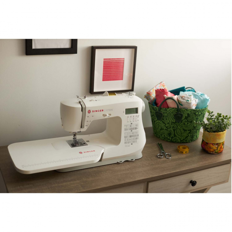 Singer Symaskin C7225 Elektronisk 97st sömmar inkl förlängningsbord Singer Symaskin C7225 Elektronisk 97st sömmar inkl förlängningsbord