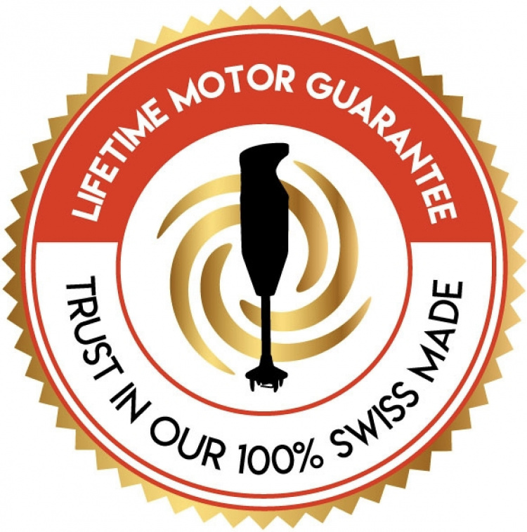 Bamix SwissLine M200 stavmixer, svart