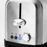 OBH Nordica Metropolitan brödrost, för 4 skivor, stål