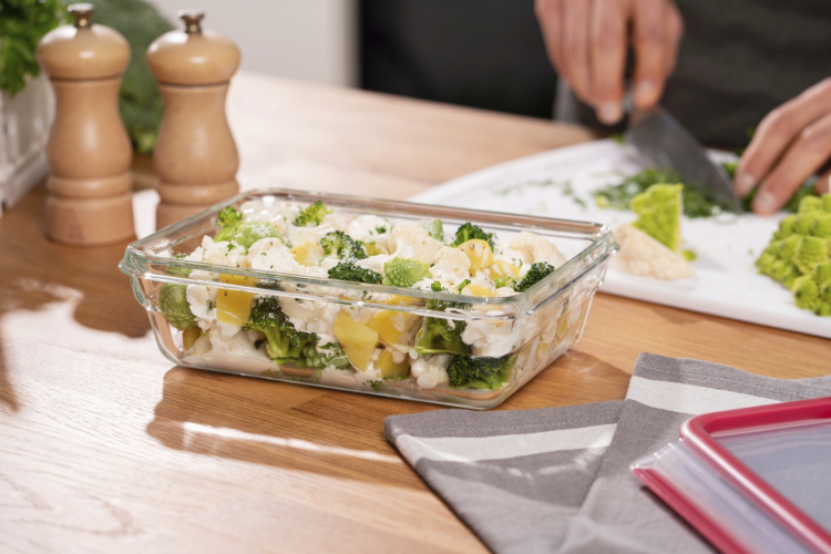 Tefal MasterSeal Glasförvaringslåda, glas, 1,3 L Tefal MasterSeal Glasförvaringslåda, glas, 1,3 L