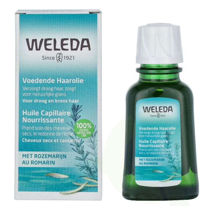 Weleda Nourishing Hair Oil 50 ml With Rosemary