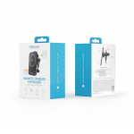 Forever MACH-100 - Car holder with wireless charging for Smartphones, 15W, Black Forever MACH-100 - Car holder with wireless charging for Smartphones, 15W, Black