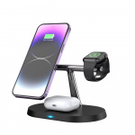 Maxlife MXWC-03 - 3-in-1 Wireless Charging Station, 15W, Black