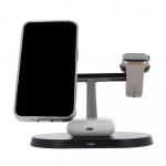 Maxlife MXWC-03 - 3-in-1 Wireless Charging Station, 15W, Black