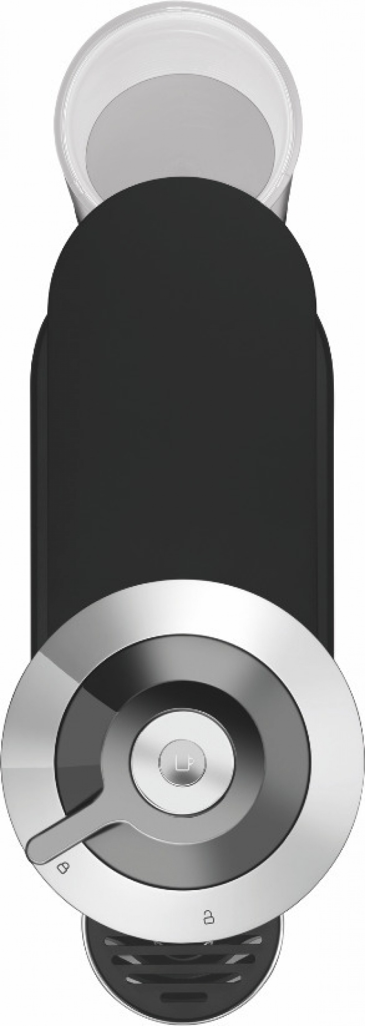 Nespresso Vertuo Next Deluxe kapselmaskin, svart/silver