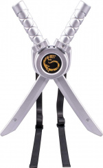 LEGO Ninjago Sword set med ryggfäste, silver LEGO Ninjago Sword set med ryggfäste, silver