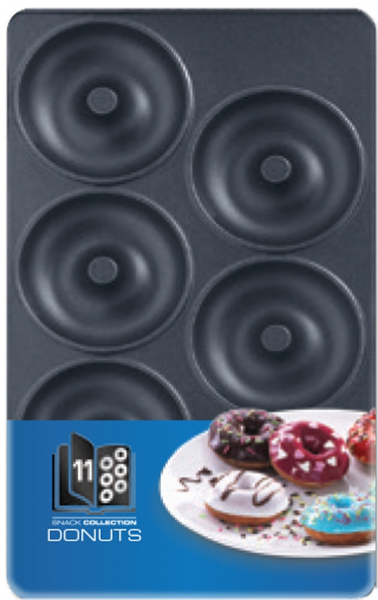 Tefal Snack Collection bakplåtar: 11 munkar Tefal Snack Collection bakplåtar: 11 munkar