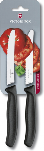 Victorinox Swiss Classic tomatkniv, 11 cm, 2 st Victorinox Swiss Classic tomatkniv, 11 cm, 2 st