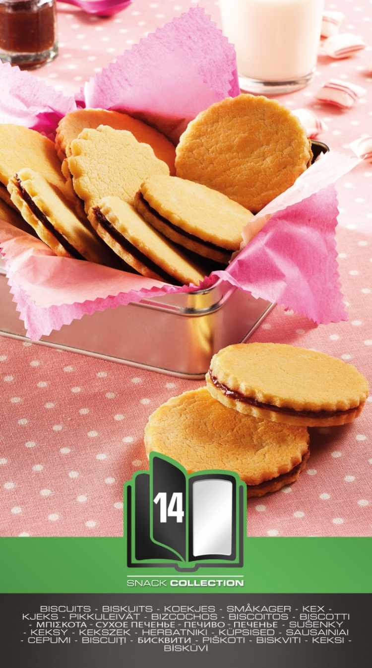 Tefal Snack Collection bakplåtar: 14 kex Tefal Snack Collection bakplåtar: 14 kex