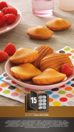 Tefal Snack Collection bakplåtar: 15 Madeleines