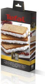 Tefal Snack Collection bakplåtspapper: 5 wafer biscuits Tefal Snack Collection bakplåtspapper: 5 wafer biscuits