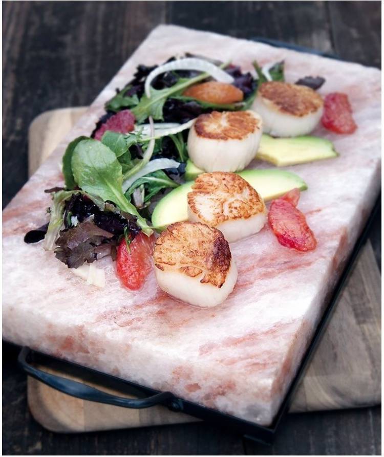 Satake Himalaya saltsten och fat, 30 x 20 cm