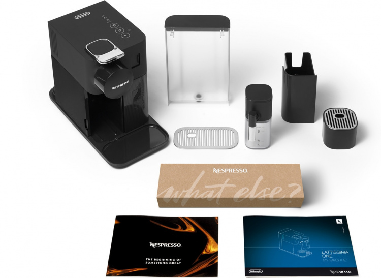 Nespresso Lattissima One Evo kapselmaskin, svart