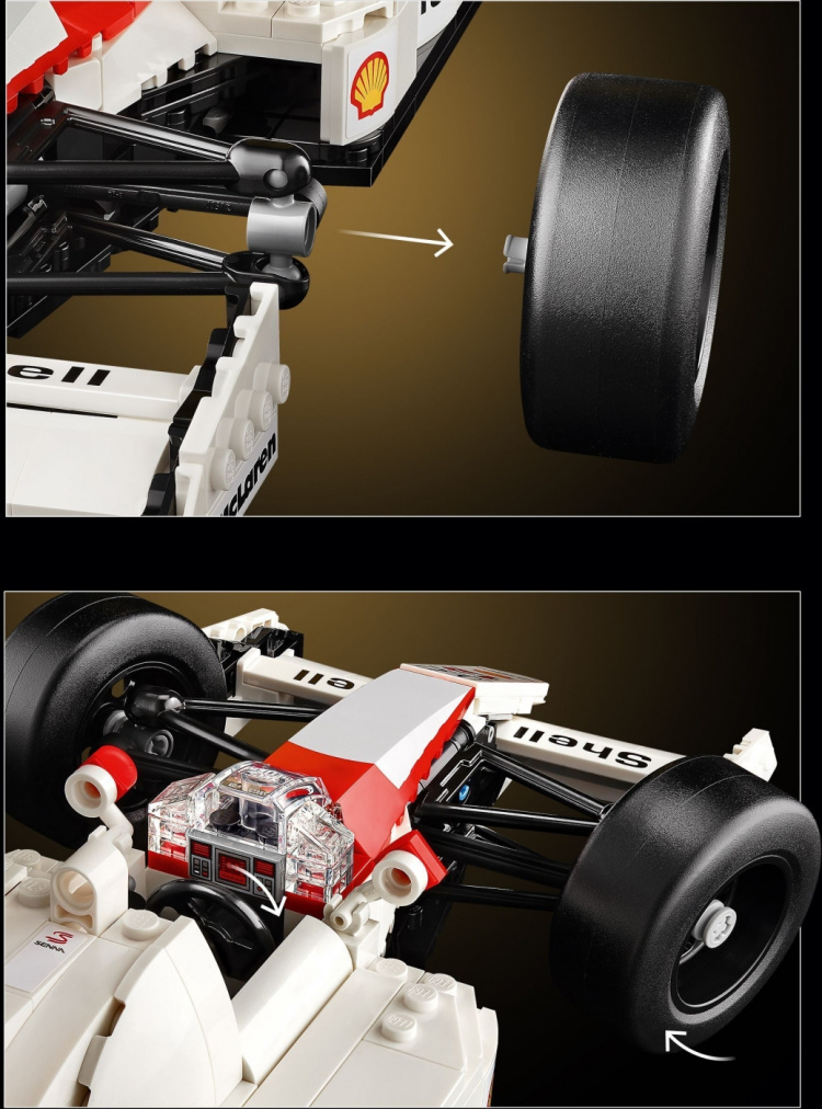 LEGO Icons 10330 - McLaren MP4/4 & Ayrton Senna