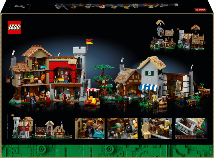 LEGO Icons 10332 - Medeltida stadstorg LEGO Icons 10332 - Medeltida stadstorg