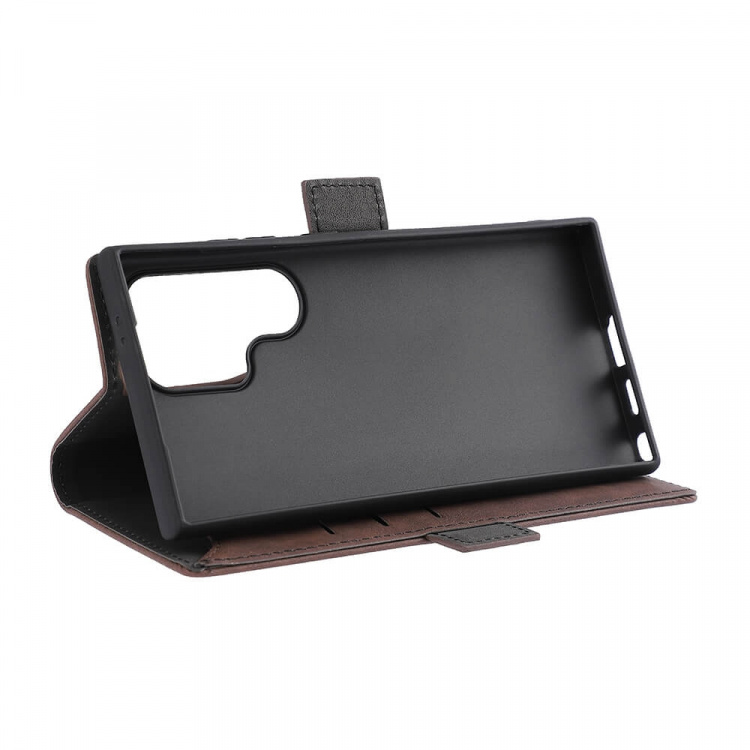 Gear Wallet Case 3 Card Slots Brown - Samsung S24 Ultra 5G