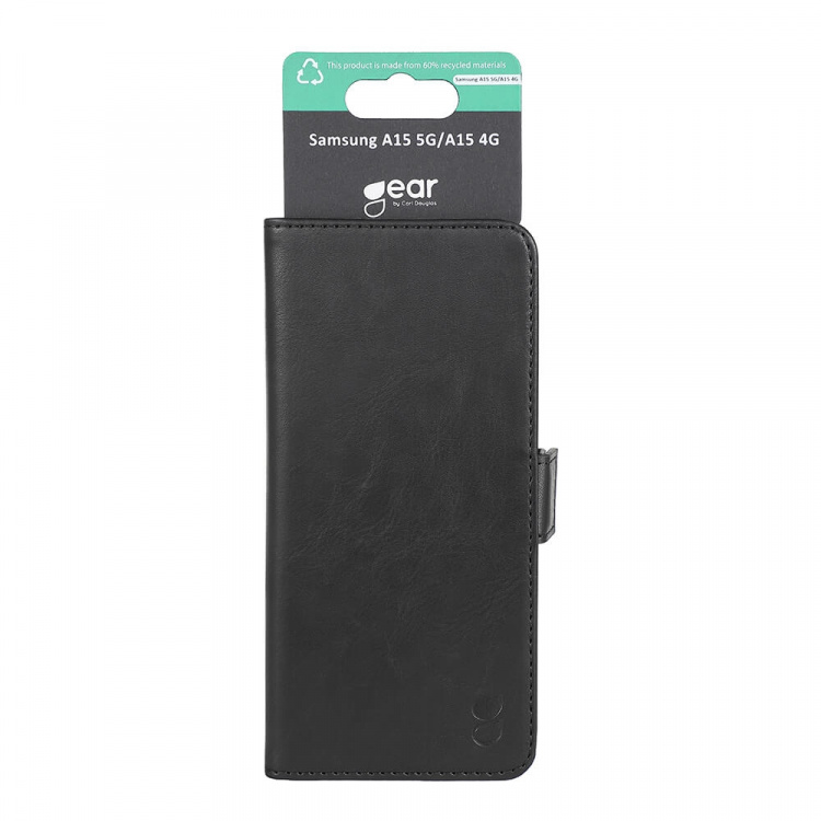 Gear Wallet Case Black - Samsung A15 5G/A15 4G