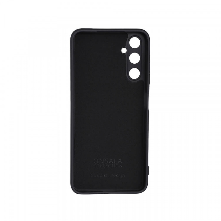 Onsala Phone Case with Silicone Feel Black - Samsung A05s 4G