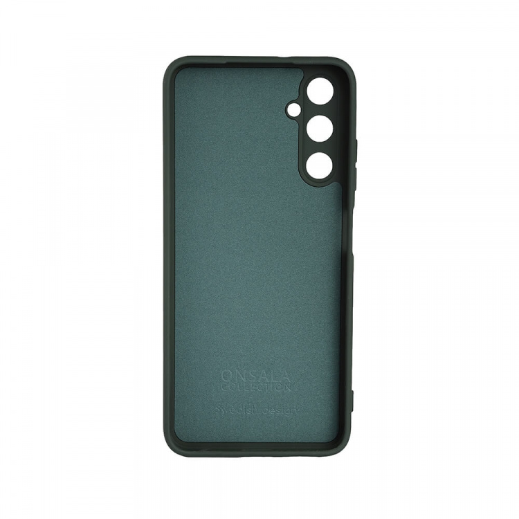 Onsala Phone Case with Silicone Feel Olive Green - Samsung A05s 4G