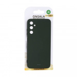 Onsala Phone Case with Silicone Feel Olive Green - Samsung A05s 4G