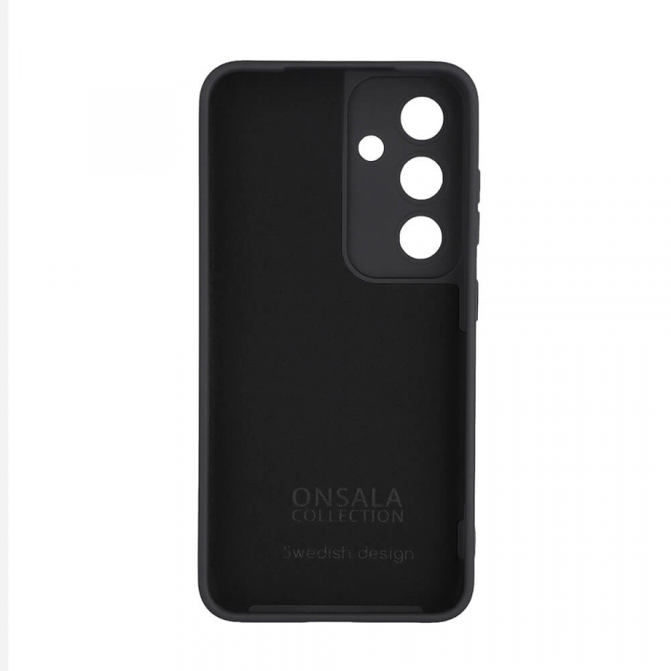 Onsala Phone Case Silicone Black - Samsung S24 5G