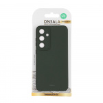 Onsala Phone Case with Silicone Feel Olive Green - Samsung S24+ 5G Onsala Phone Case with Silicone Feel Olive Green - Samsung S24+ 5G