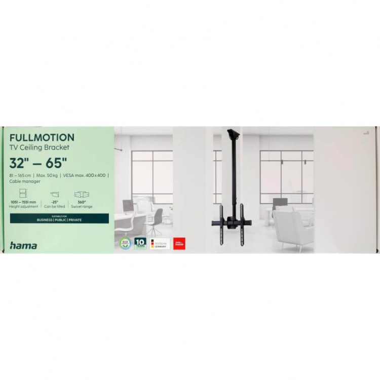 Hama TV Ceiling Mount VESA up to 400x400 65