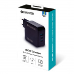 Champion Laddare 100W PD / QC Svart
