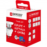 SKROSS El-Adapter Combo World -> Australien/Kina SKROSS El-Adapter Combo World -> Australien/Kina