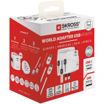 SKROSS PRO Light USB AC45PD World 1xUSB-C PD + 1 x USB-A 45W SKROSS PRO Light USB AC45PD World 1xUSB-C PD + 1 x USB-A 45W