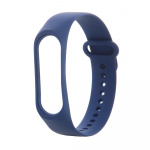 Silicone Wristband for Xiaomi Mi Band 3 / 4, Midnight blue