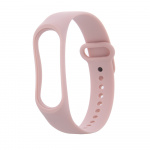 Silicone Wristband for Xiaomi Mi Band 3 / 4, Powder pink