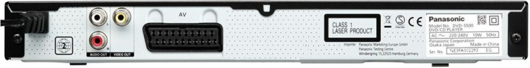 Panasonic DVD-S500EG-K DVD player