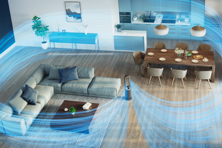 Philips AMF870/15 Air Performer 8000 Series 3-in-1 air purifier, fan, and heater. Philips AMF870/15 Air Performer 8000 Series 3-in-1 air purifier, fan, and heater.