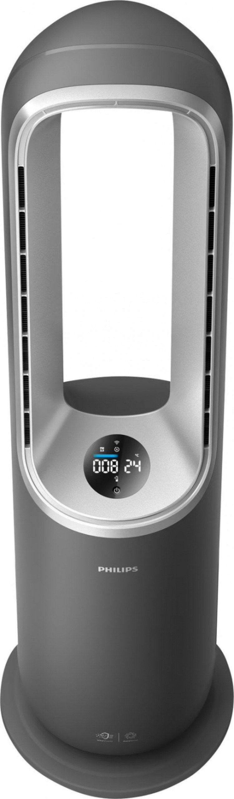 Philips AMF870/15 Air Performer 8000 Series 3-in-1 air purifier, fan, and heater. Philips AMF870/15 Air Performer 8000 Series 3-in-1 air purifier, fan, and heater.