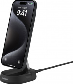Belkin BoostCharge Pro Foldable Qi2 Laddningsdocka, svart Belkin BoostCharge Pro Foldable Qi2 Laddningsdocka, svart