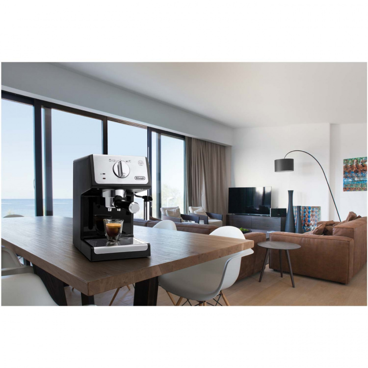 DeLonghi Espressomaskin Manual ECP33.21.BK Active Line inkl. mjölkskummare DeLonghi Espressomaskin Manual ECP33.21.BK Active Line inkl. mjölkskummare