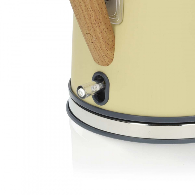 Nedis Electric Kettle | 1.7 l | Soft-Touch | Yellow | Rotatable 360 degrees | Concealed heating element | Strix® controller | Boil-dry protection Nedis Electric Kettle | 1.7 l | Soft-Touch | Yellow | Rotatable 360 degrees | Concealed heating element | Strix® controller | Boil-dry protection