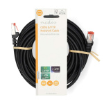 Nedis CAT6 Cable | RJ45 Male | RJ45 Male | S/FTP | 10.0 m | Round | LSZH | Black | Label Nedis CAT6 Cable | RJ45 Male | RJ45 Male | S/FTP | 10.0 m | Round | LSZH | Black | Label