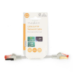 Nedis CAT6 Cable | RJ45 Male | RJ45 Male | S/FTP | 0.15 m | Round | LSZH | Grey | Label