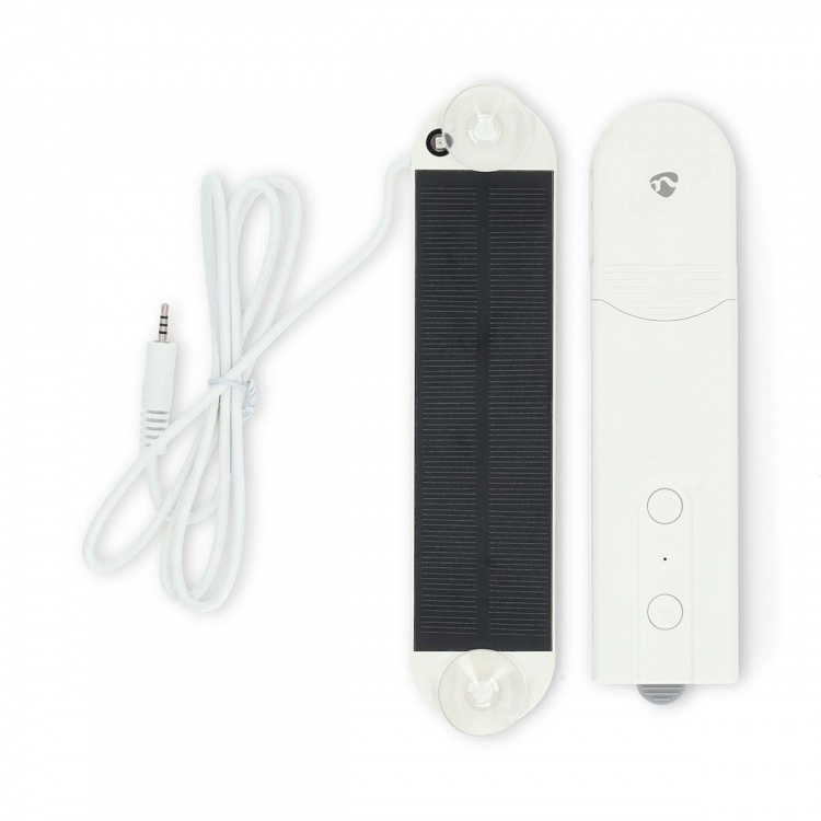 Nedis Curtain Robot | Mains Powered / Solar Powered | 2000 mAh | Bluetooth® | White