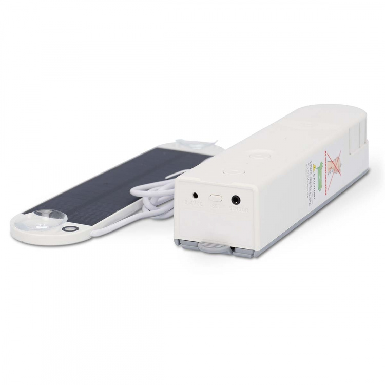 Nedis Curtain Robot | Mains Powered / Solar Powered | 2000 mAh | Bluetooth® | White