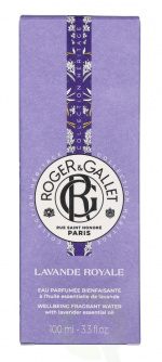 Roger & Gallet Lavande Royale Wellbeing Fragrant Water 100 ml Natural Spray